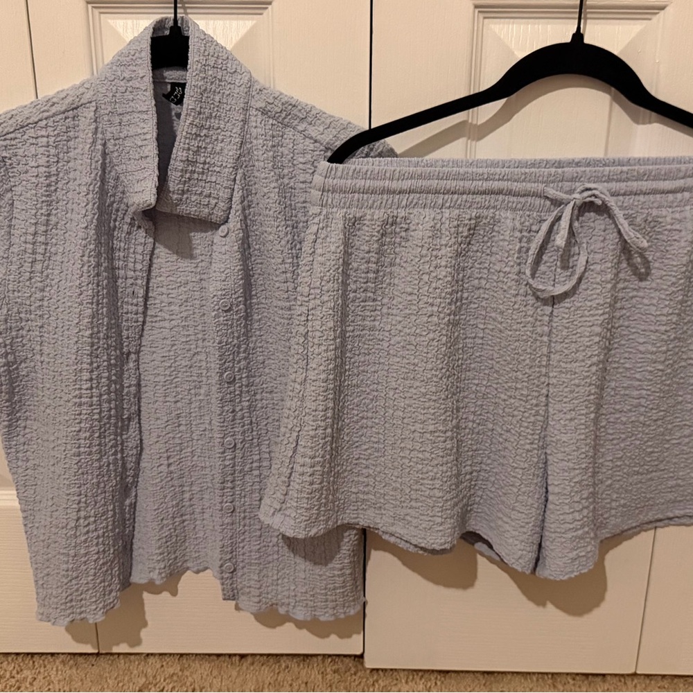 Cozy Lightweight  Set in Light-Blue